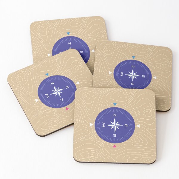 Item preview, Traveler's Compass - Adventures Awaits designed and sold by Artystarty.
