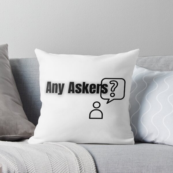 Item preview, Any askers? | anyaskers? | Twitch emote | Youtube lover | Gifts for him | Gifts for her designed and sold by TomaPow.