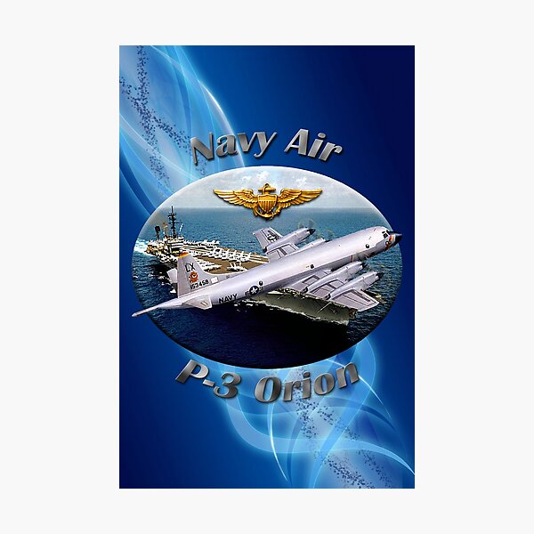 P-3 Orion Navy Air Photographic Print