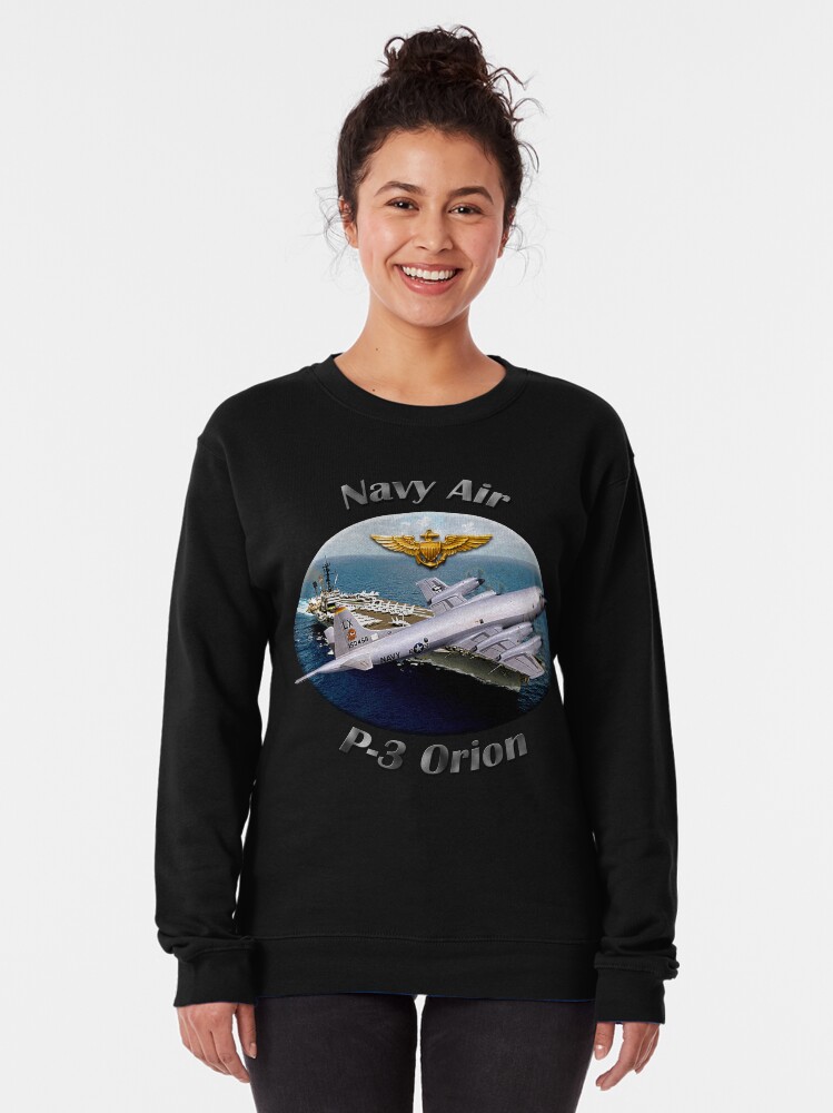 Alternate view of P-3 Orion Navy Air Pullover Sweatshirt