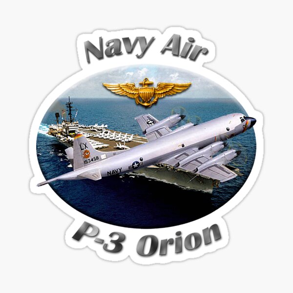 P-3 Orion Navy Air Sticker