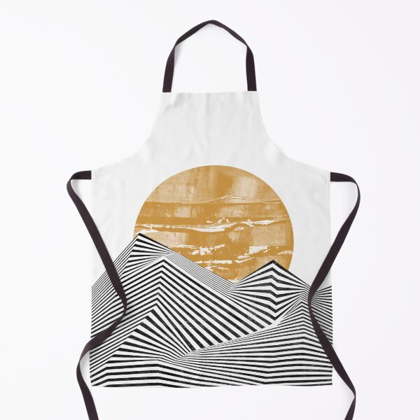 Item preview, Abstract Line Mountain Sunset designed and sold by StudioArtNew.