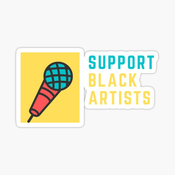 Black Artists Matter Sticker