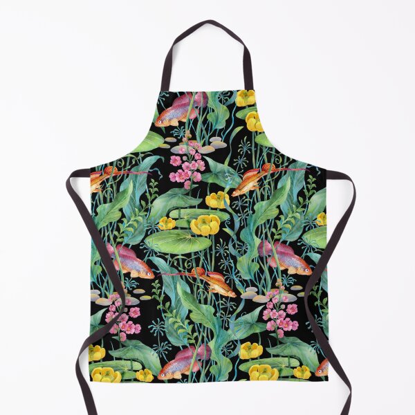 Item preview, Aquarium fishes , water plants and flowers designed and sold by fairytaleprints.