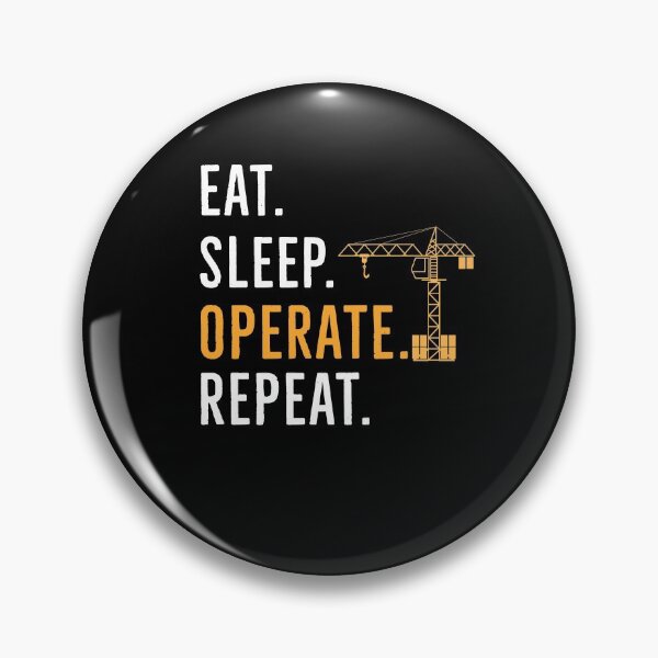 Item preview, Eat Sleep Operate Repeat designed and sold by AwesomeWorld1.
