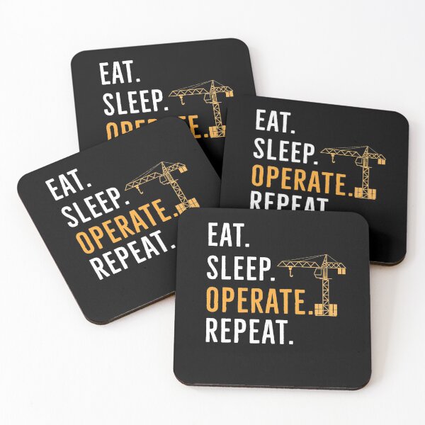 Item preview, Eat Sleep Operate Repeat designed and sold by AwesomeWorld1.