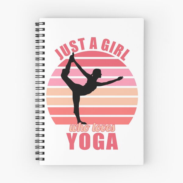 Item preview, Just A Girl Who Loves Yoga designed and sold by Adel Qasem.