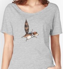 Skydiver Squirrel Women's Relaxed Fit T-Shirt
