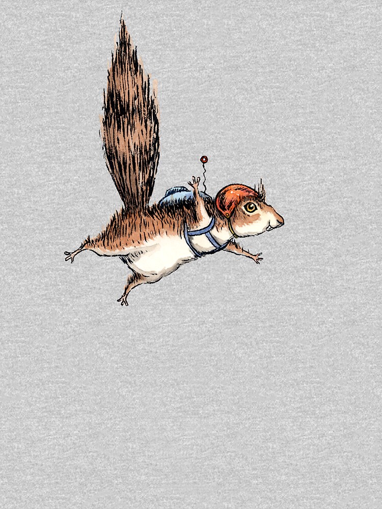 Skydiver Squirrel, Skydiving Adventure Design by joykolitsky