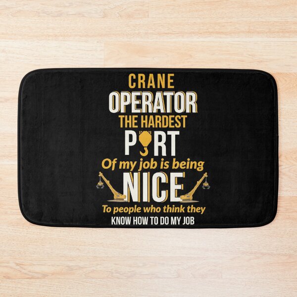 Item preview, Crane Operator Funny Gift designed and sold by AwesomeWorld1.