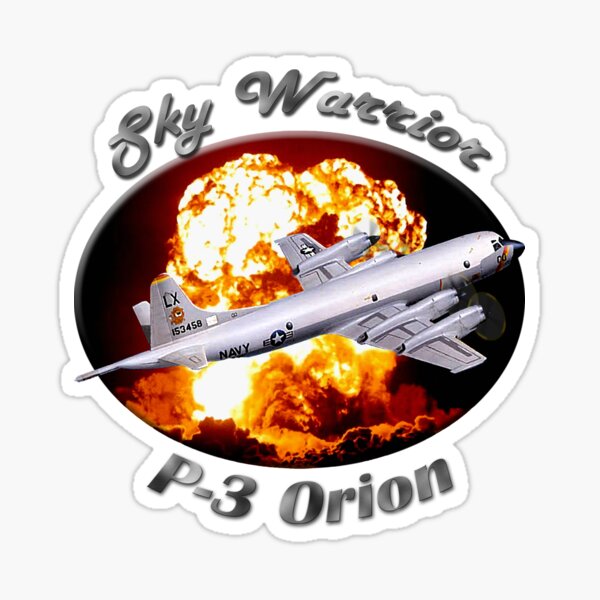 P-3 Orion Sky Warrior Sticker
