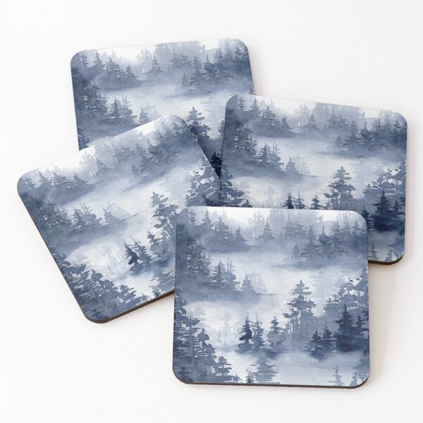 Item preview, Misty pines designed and sold by Luli Reis.