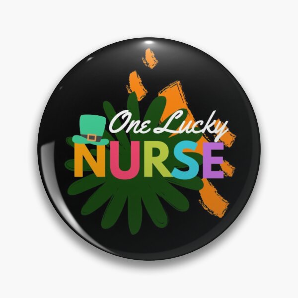 Item preview, one lucky nurse - funny gift celebration idea for a luckiest nurse designed and sold by AMED-STORE.
