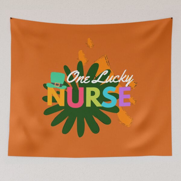 Item preview, one lucky nurse - funny gift celebration idea for a luckiest nurse designed and sold by AMED-STORE.