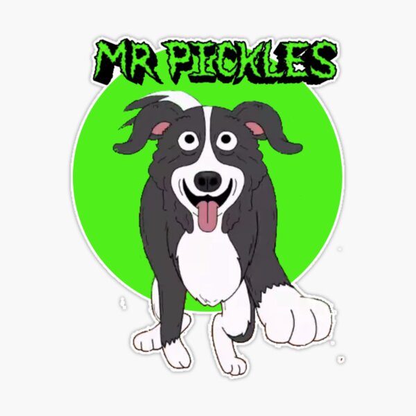 Mr. Pickles Sticker for Sale by grafoxdesigns