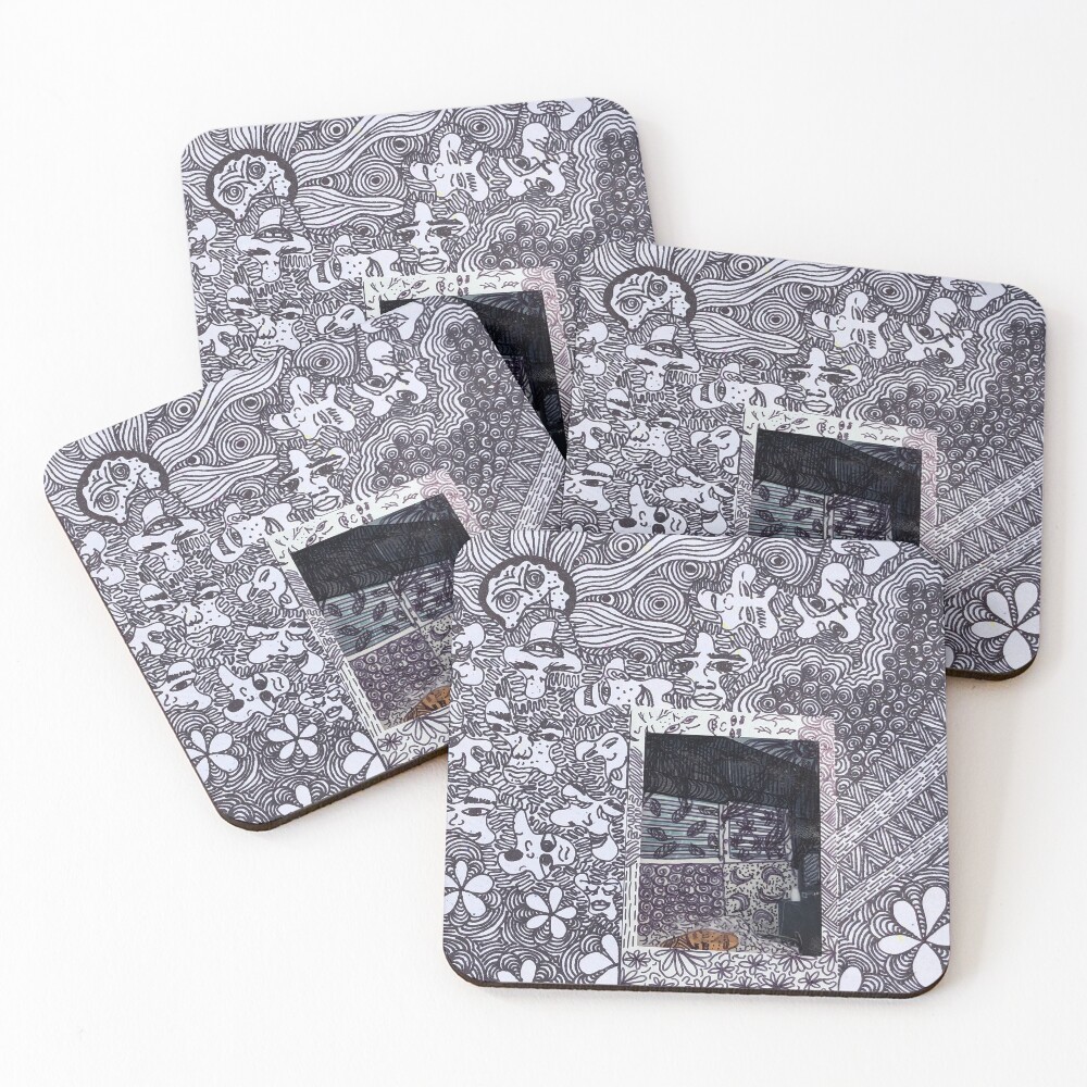 Item preview, Coasters (Set of 4) designed and sold by Meruzzi.