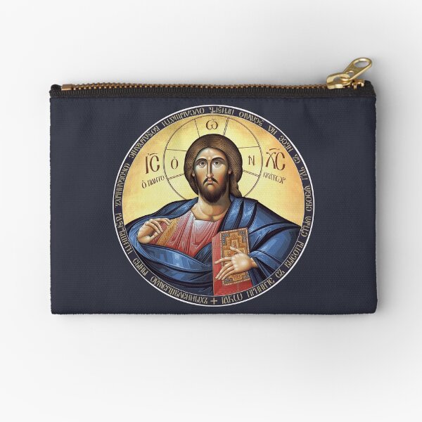 Christ Pantocrator Icon Zipper Pouch
