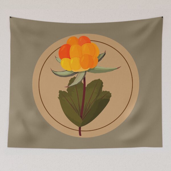 Item preview, Cloudberry Flower Leaves designed and sold by ArtStore20.
