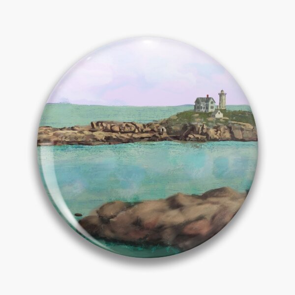 Item preview, Nubble Lighthouse In Maine designed and sold by KeeganCreations.