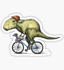 T-rex Bikers Sticker