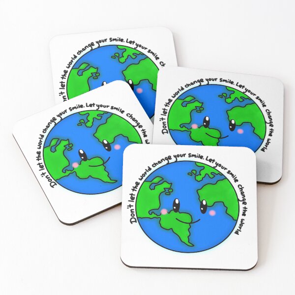 Item preview, Don't let the world change your smile designed and sold by chloesartworld.