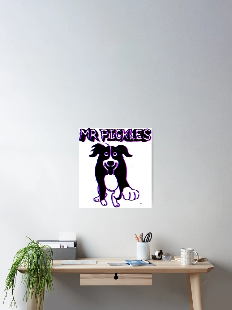 Compre Mr Pickles Dark Cartoon Poster Evil Dog Evil Spirit Canvas Printing  Poster Wall Decor Picture for Bar Game Room Wall Decoration