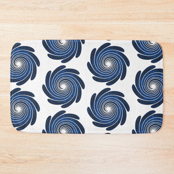 Item preview, Blue swirl mandala pattern designed and sold by Creativeart1974.