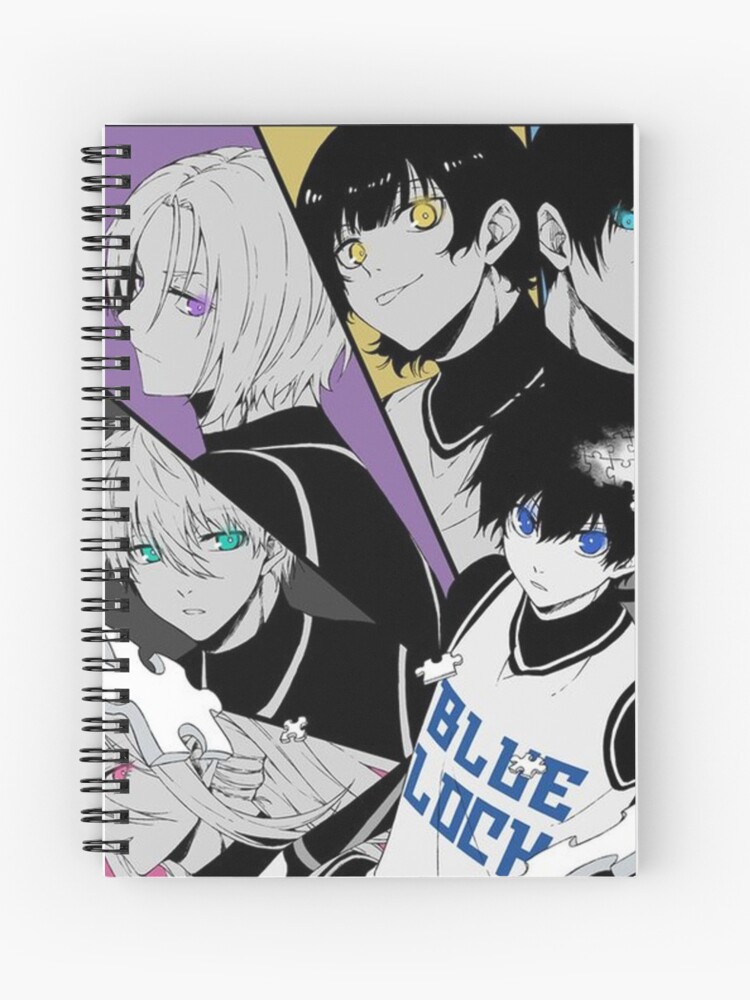 Blue Lock Notebook: Blue Lock Wide Ruled, 6x9, 120 Pages  Best gift for  Manga lovers, Perfect present for Isagi fans & Anime lovers: Lover, Anime:  : Books