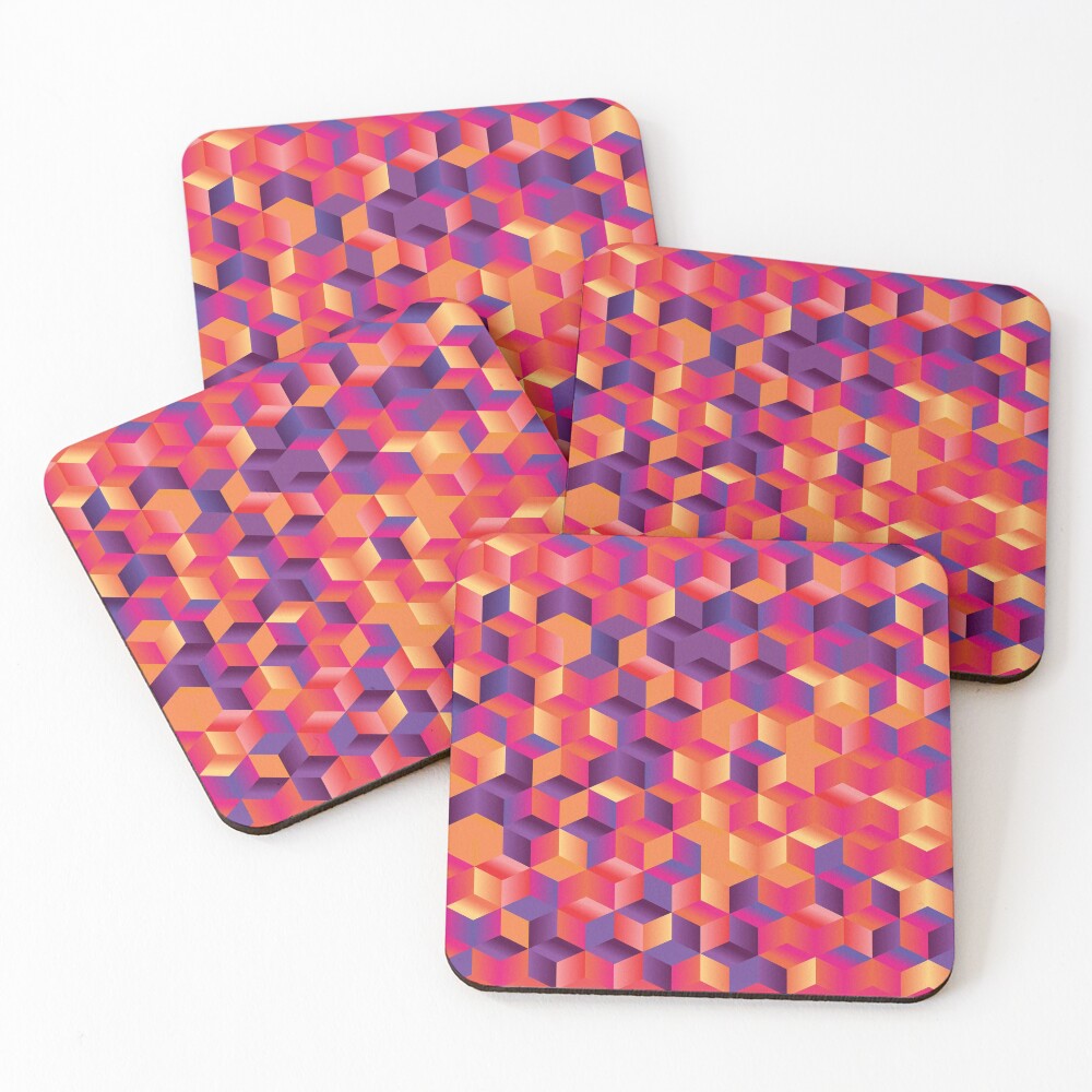 Item preview, Coasters (Set of 4) designed and sold by StripedFly.