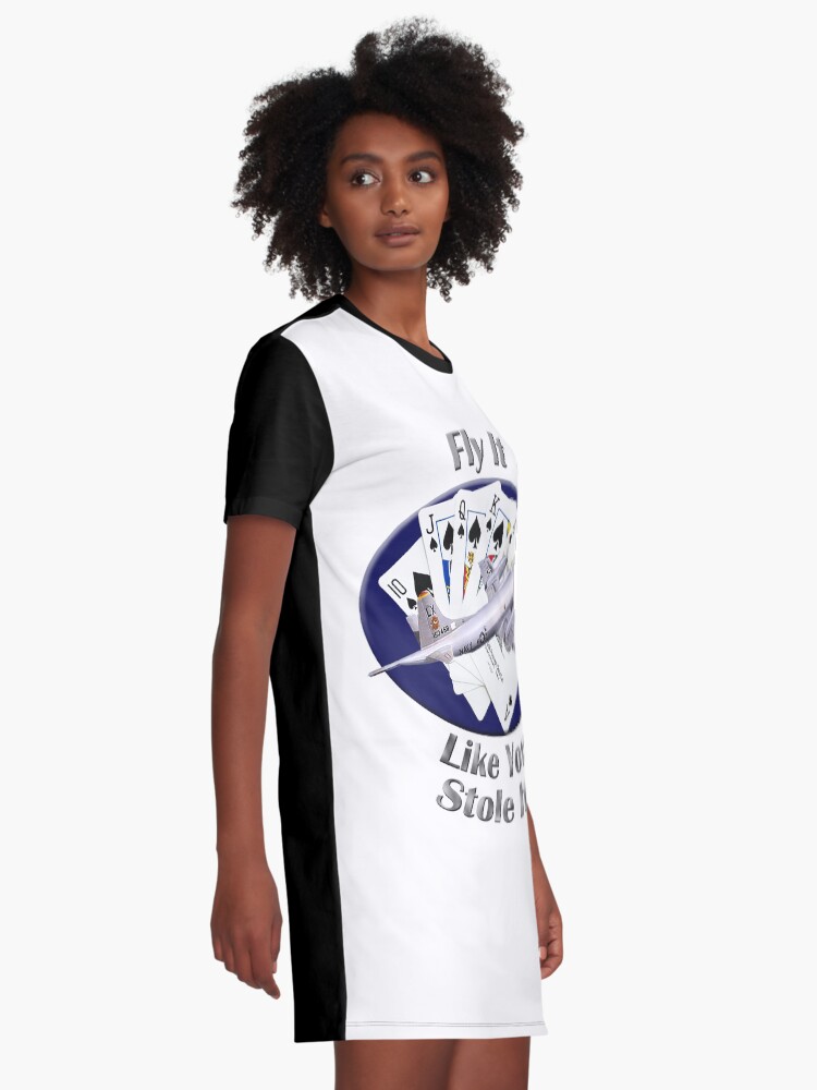 Alternate view of P-3 Orion Fly It Like You Stole It Graphic T-Shirt Dress