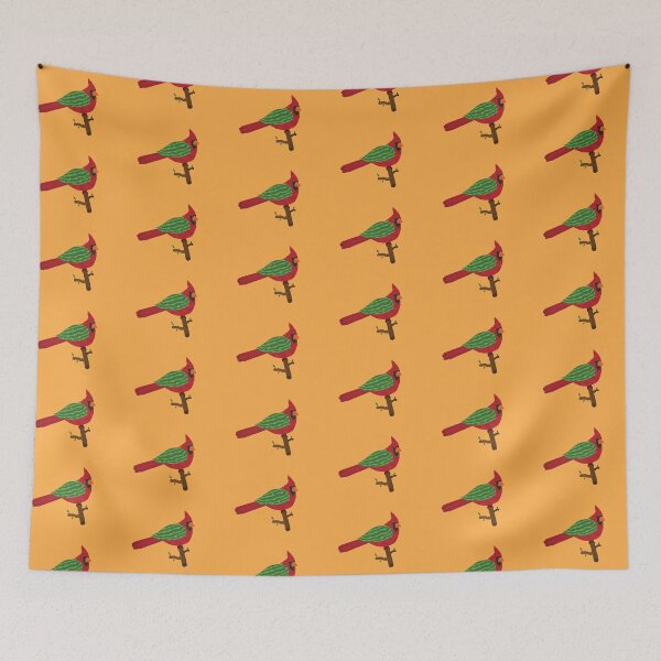 Item preview, Watermelon Cardinal (Fruit Bird Series) designed and sold by IAmKayDubs98.