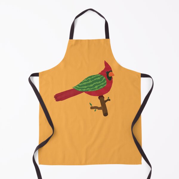 Item preview, Watermelon Cardinal (Fruit Bird Series) designed and sold by IAmKayDubs98.