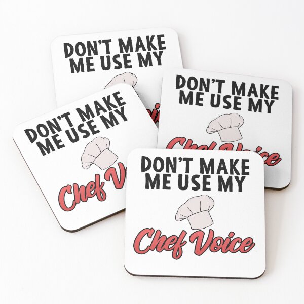Item preview, Chef Gift "Don't Make Me Use My Chef Voice" designed and sold by Mesyo.