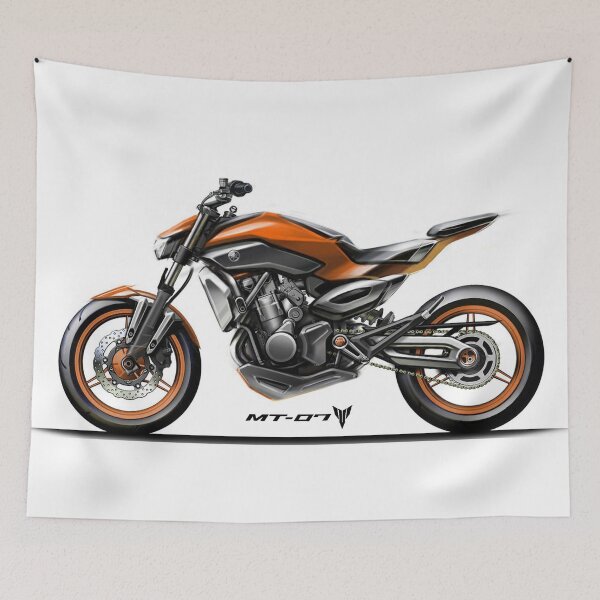 Item preview, MT 07 Orange designed and sold by Creats4.