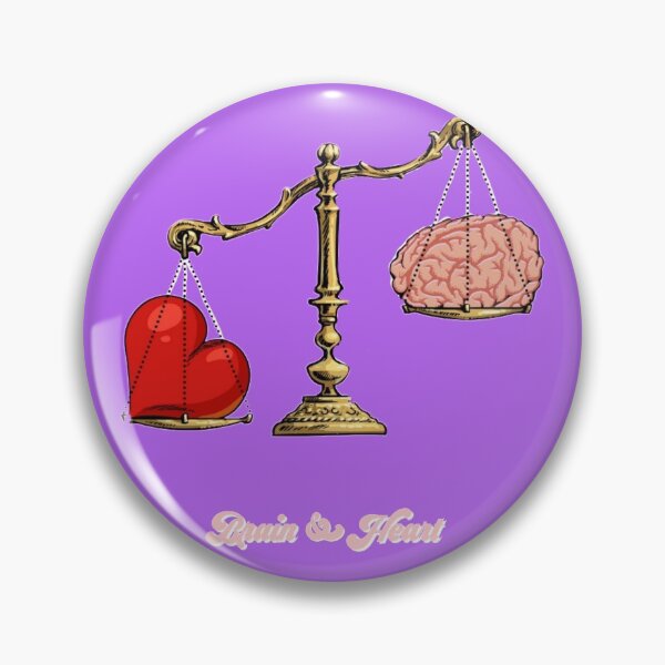 Item preview, brain & heart designed and sold by Claire quinns.