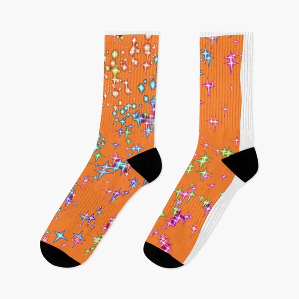 Item preview,  stars orange background designed and sold by miaterinka.