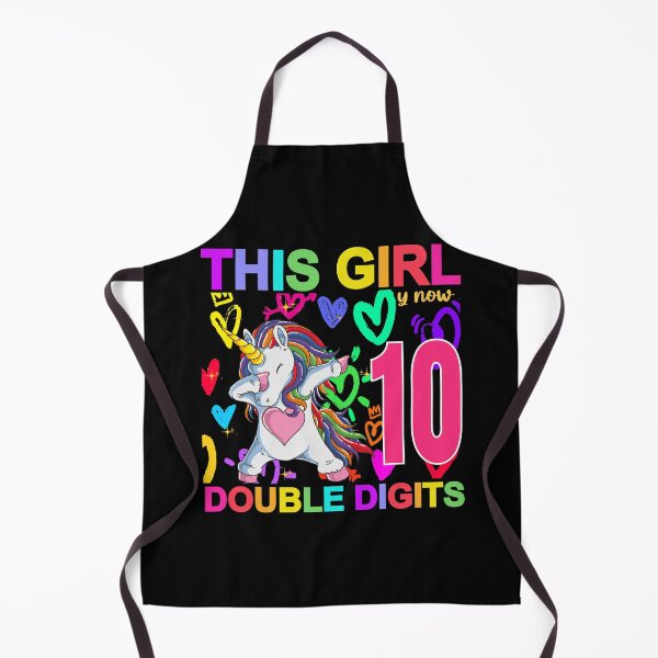 Item preview, This Girl is Now Double Digits Birthday girl 10 year old designed and sold by BuynPose.