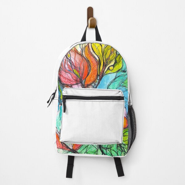Item preview, Neuroart, Abstract colorful blossoming flowers designed and sold by VikitaSolomakha.