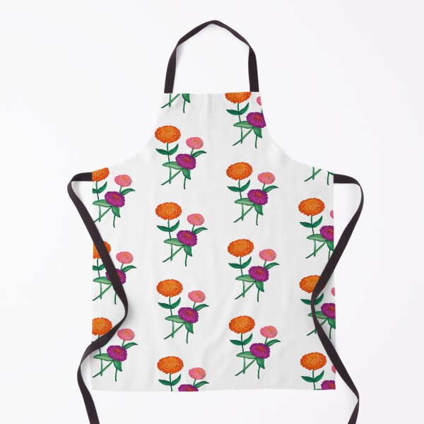 Item preview, Watercolor Zinnia pattern design designed and sold by muffinstandd.