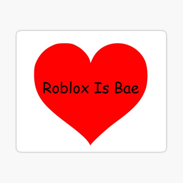 Roblox Red Gifts Merchandise Redbubble - bae shirt roblox