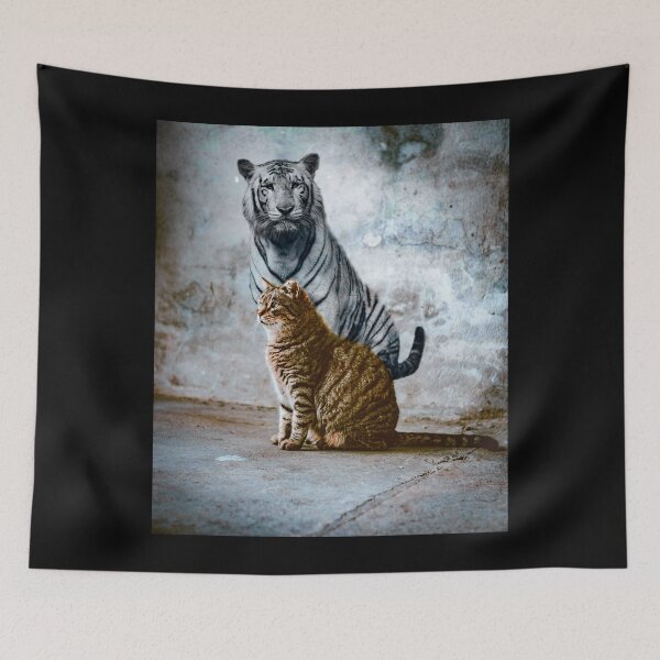 Item preview, Cat Vs Tiger designed and sold by Beautiful Designs.