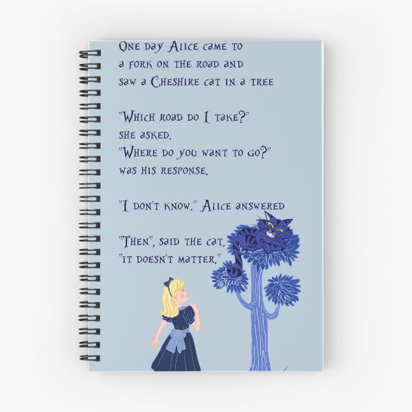 Item preview, Alice In Wonderland and Cheshire Cat quote designed and sold by E-Ocasio.