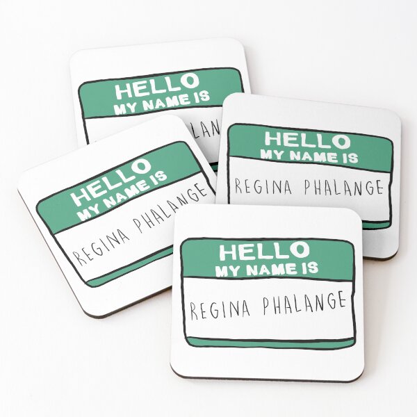 Item preview, HELLO MY NAME IS REGINA PHALANGE FRIENDS designed and sold by ethelabel.