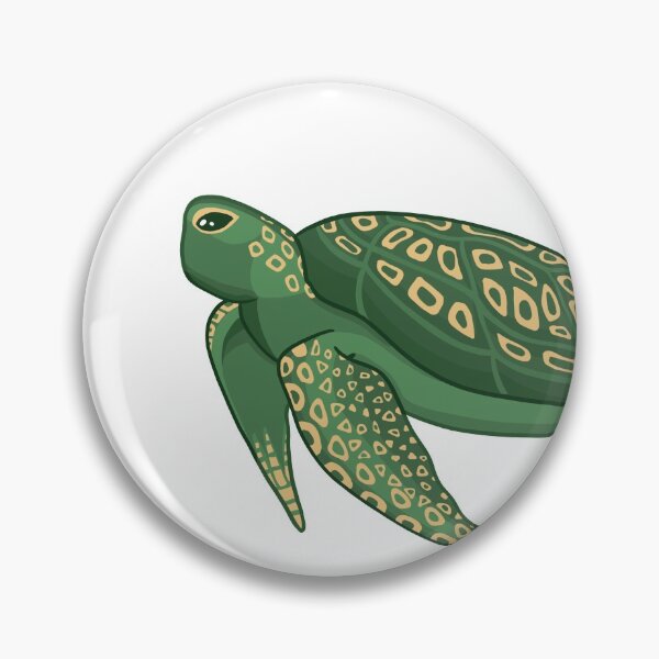 Item preview, Green Sea Turtle with Golden Details designed and sold by muffinstandd.