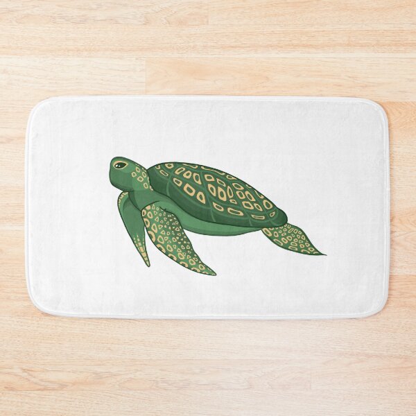 Item preview, Green Sea Turtle with Golden Details designed and sold by muffinstandd.