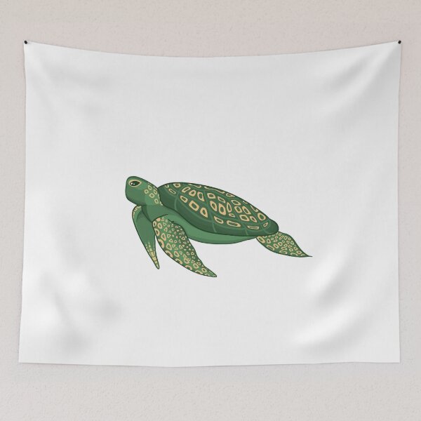 Item preview, Green Sea Turtle with Golden Details designed and sold by muffinstandd.