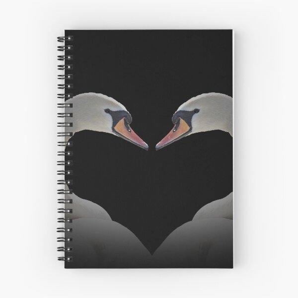 Item preview, Two Swans Heart designed and sold by habilephoto.
