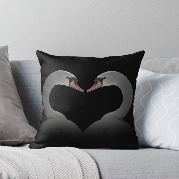 Item preview, Two Swans Heart designed and sold by habilephoto.