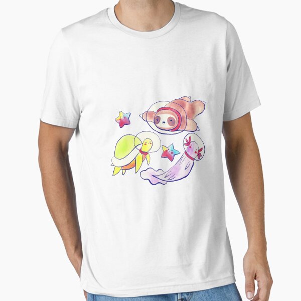 Item preview, Space Sloth Turtle and Axolotl designed and sold by SaradaBoru.