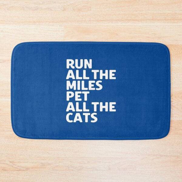 Item preview, Run All The Miles Pet All The Cats #1 designed and sold by SalahBlt.